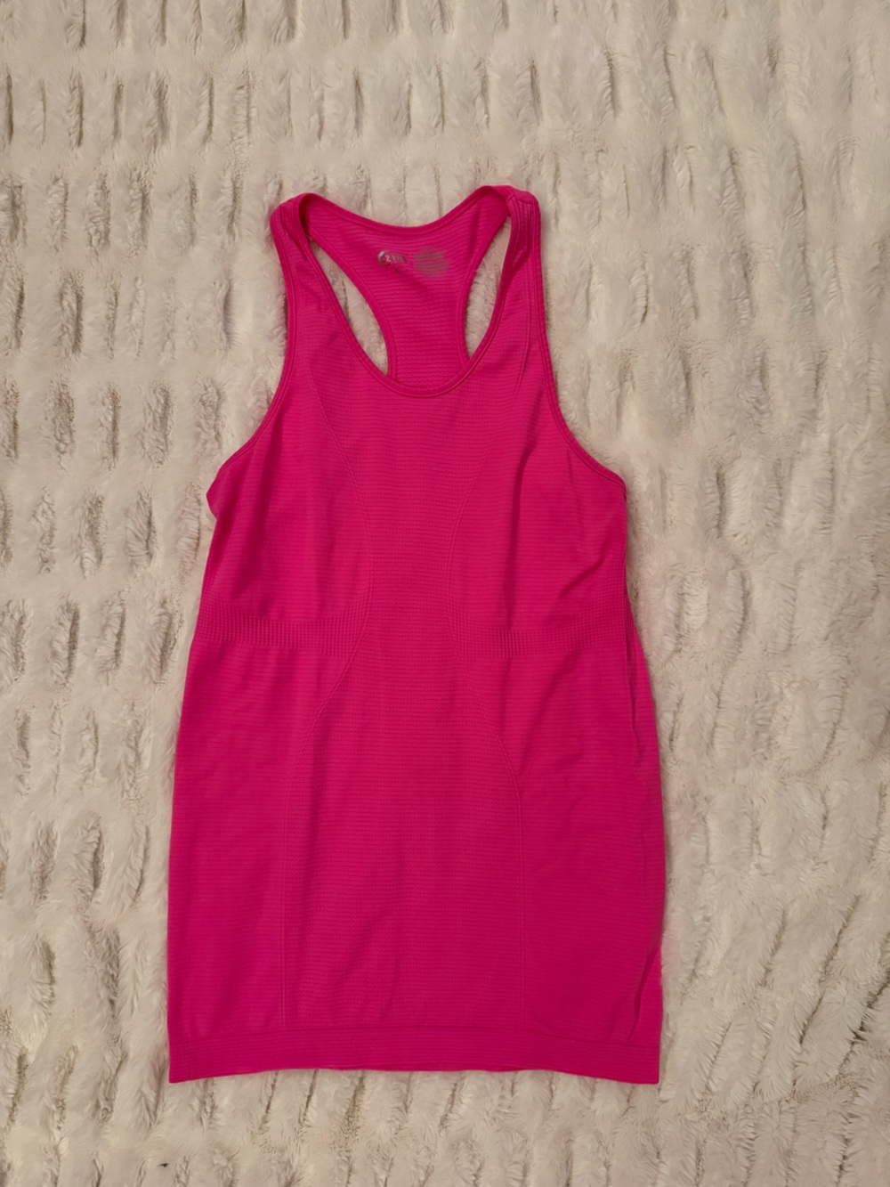 ZYIA Hot Pink Racerback Tank Dress